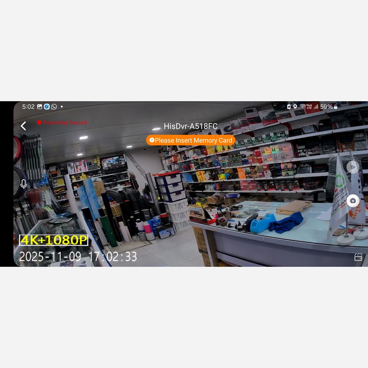 دوربین ثبت وقایع وایفا دار Q9pro4k
