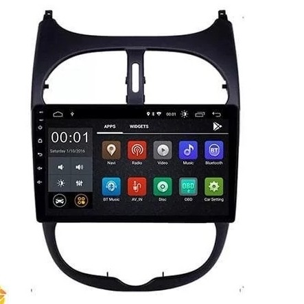 مانیتور 9اینچ اندرویدی (پس کرایه)
